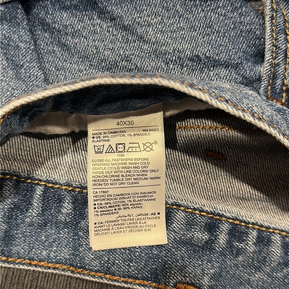 Men's boot cut jeans - Picture 3 of 4